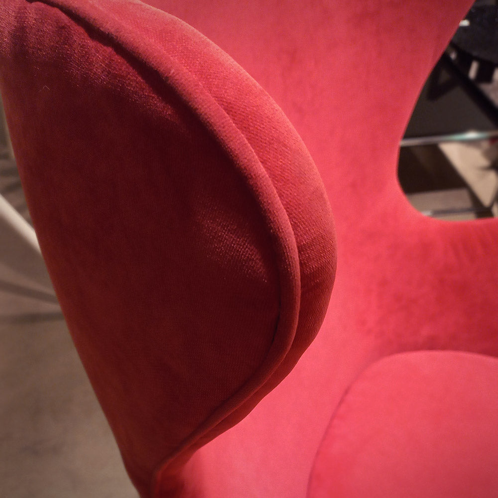 Sillón Egg Pana merlot